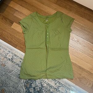 Green blouse